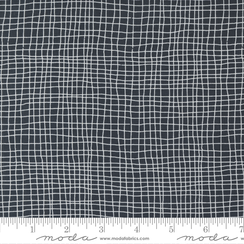 Filigree Black - Grids Blenders - Quilt Fabric