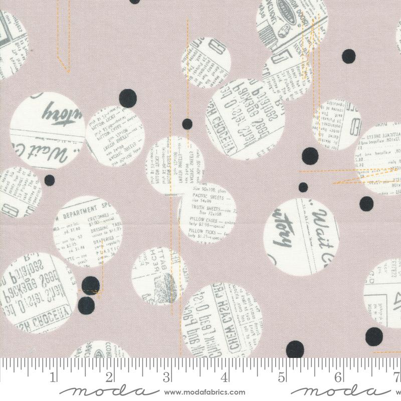 News Dropping Dots - Sand - Quilt Fabric