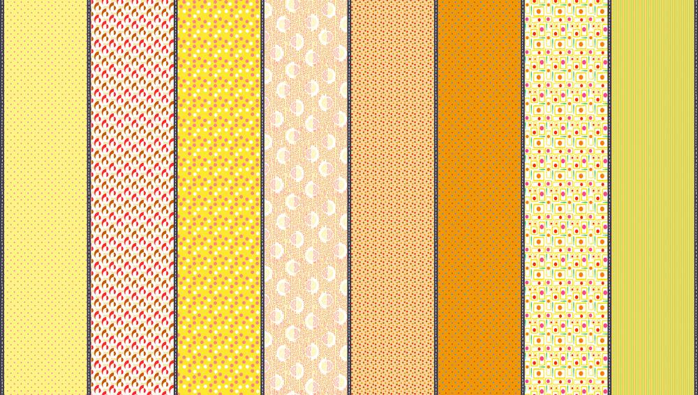 Mixed Bag Lollies Moving On - Quilt Fabric