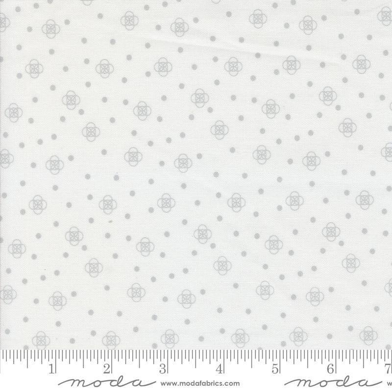 Mixed Bag Bonbons White Grey - Quilt Fabric