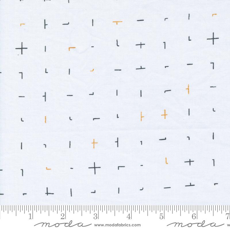 Bluish Handquilted - Chalk - Quilt Fabric