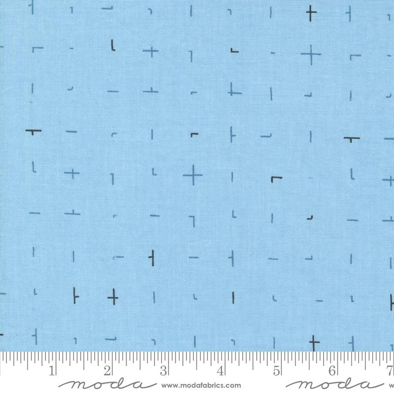 Bluish Handquilted - Fresh Air - Quilt Fabric