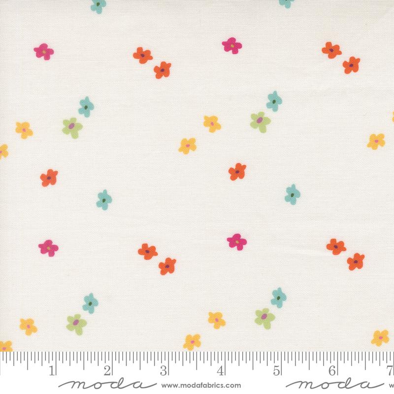 Bonbon Jar Multi-Color Stars - Quilt Fabric, zoomed in. Select this picture to zoom back out.