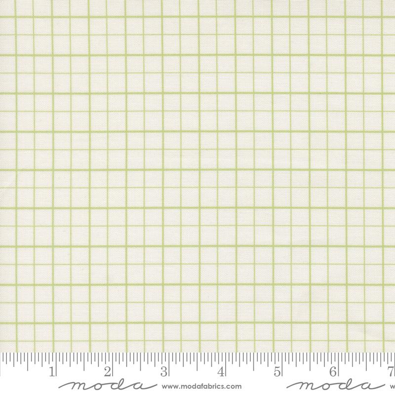 Bonbon Jar Green - Quilt Fabric, zoomed in. Select this picture to zoom back out.