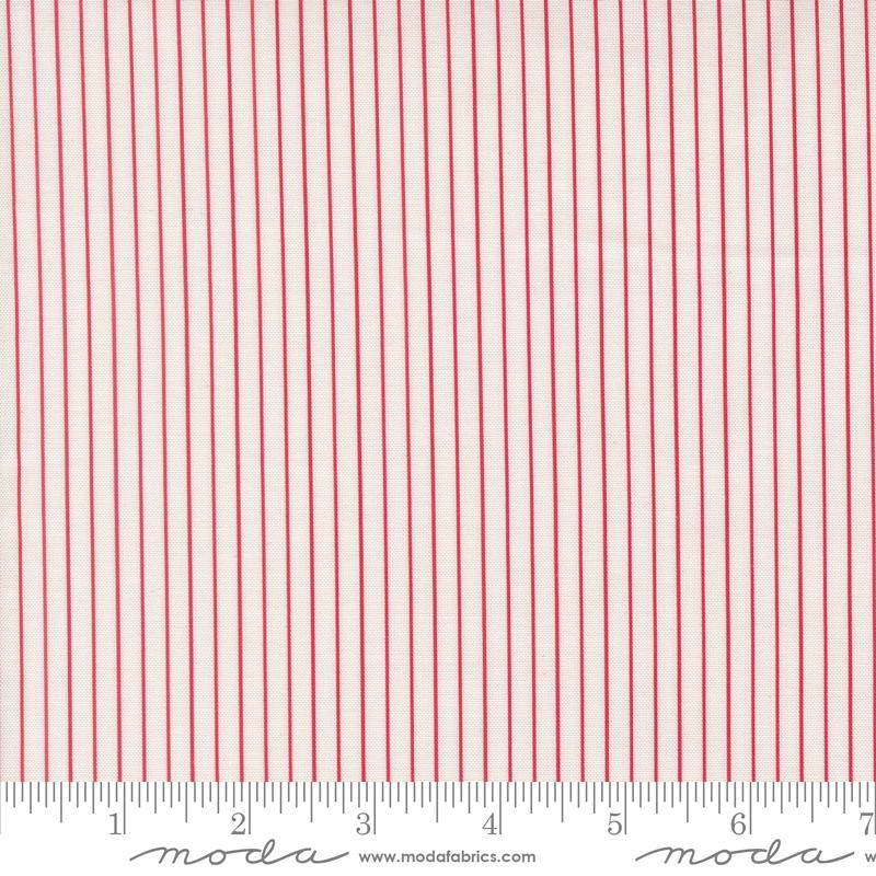 Bonbon Jar Red - Quilt Fabric, zoomed in. Select this picture to zoom back out.
