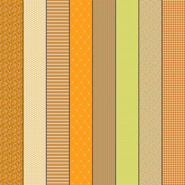 Gathered Lollies Browns Trentham - Quilt Fabric