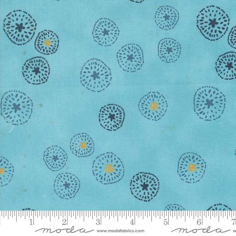 Flirtation Blooming Sky Blue - Quilt Fabric