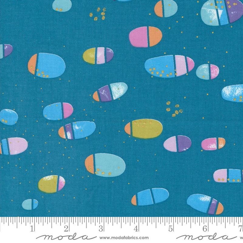 Flirtation Playful Horizon - Quilt Fabric