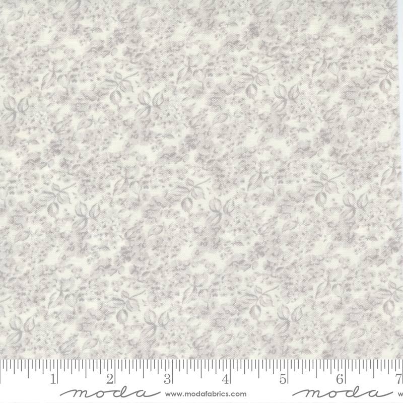 Cottage Linen Closet Pebble - Floral Tonal - Quilt Fabric
