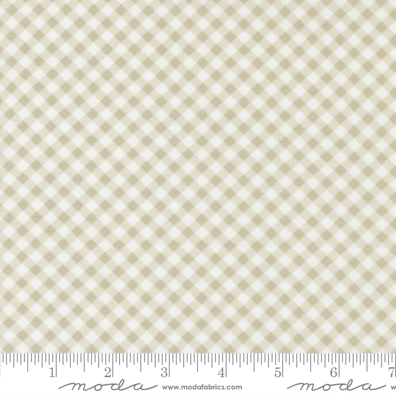 Sweet Liberty Linen White - Gingham - Quilt Fabric