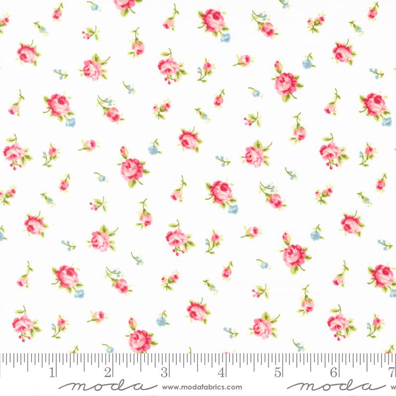 Ellie Off White - Quilt Fabric