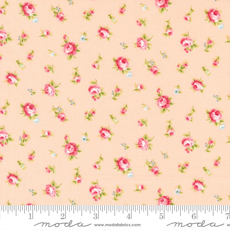 Ellie Coral - Quilt Fabric
