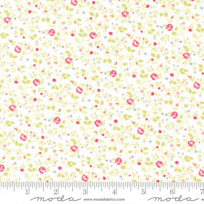Ellie Off White - Quilt Fabric