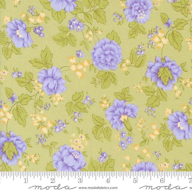 Georgia Flowers - Willow - Quilt Fabric