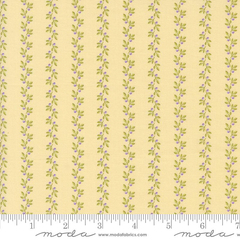 Georgia Stripe - Soft Yellow - Quilt Fabric