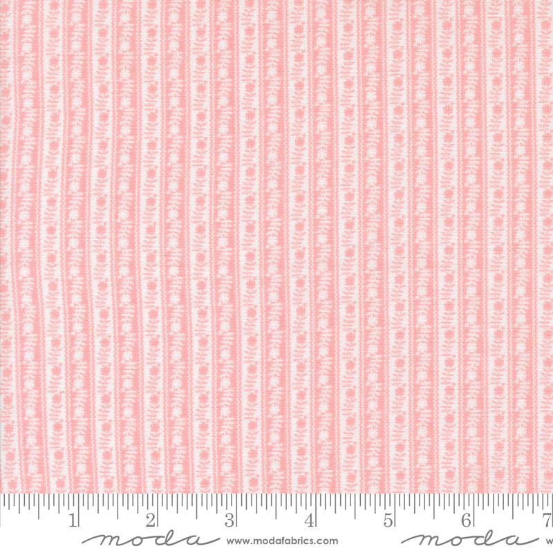 Memory Lane Stripes Pink - Quilt Fabric