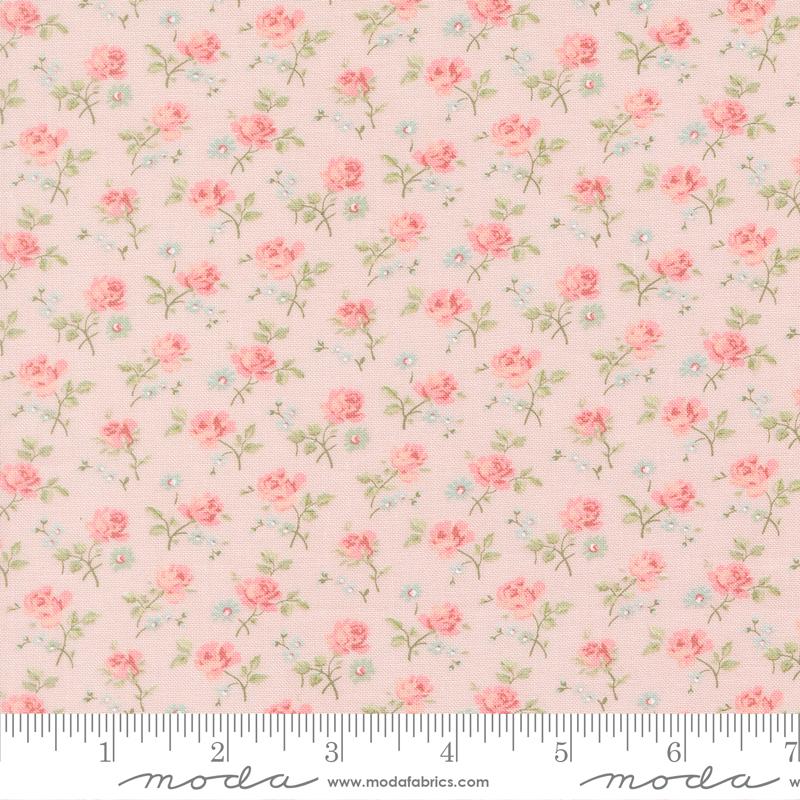 Abide Flower Pink - Quilt Fabric