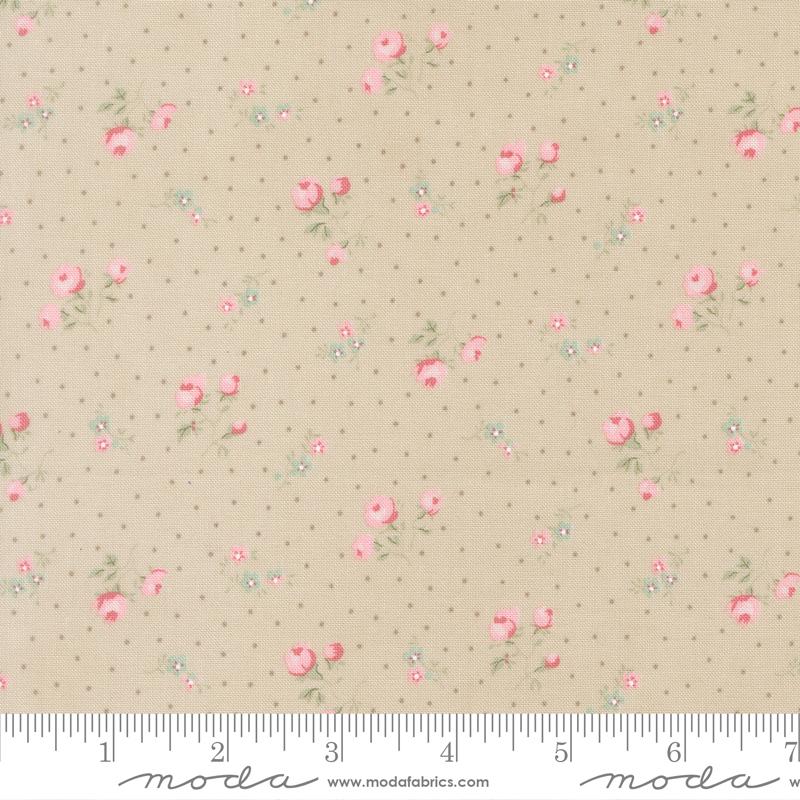 Abide Rose Stone - Quilt Fabric