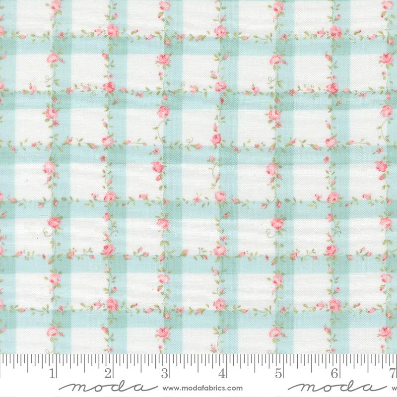 Abide Plaid Light Blue - Quilt Fabric