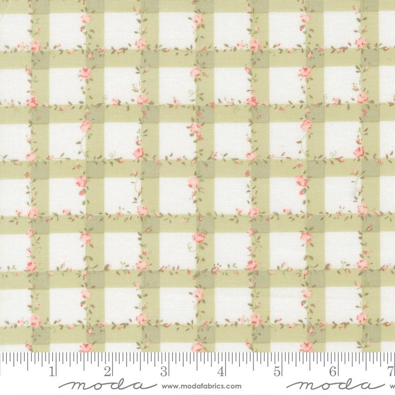 Abide Plaid Light Green - Quilt Fabric