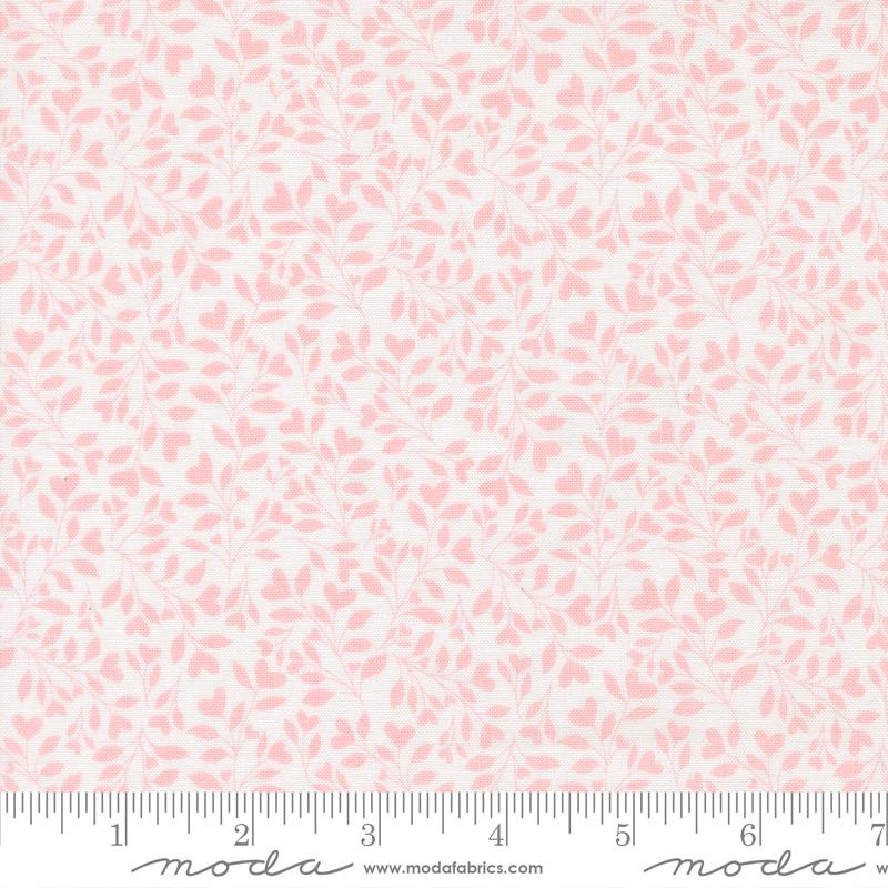 Abide Vines Linen White - Quilt Fabric