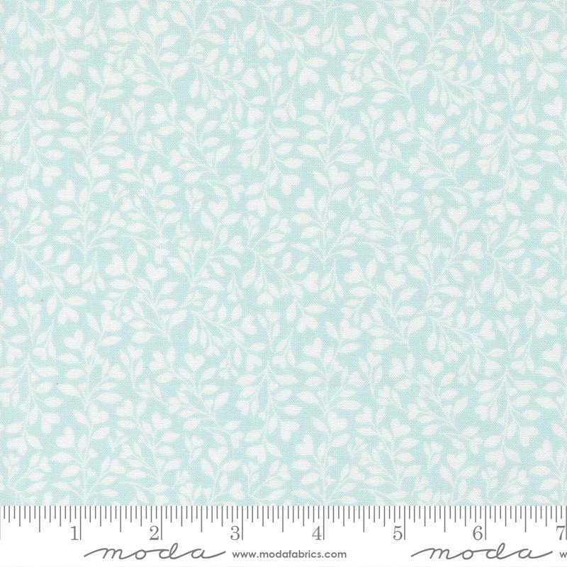 Abide Vines Light Blue - Quilt Fabric