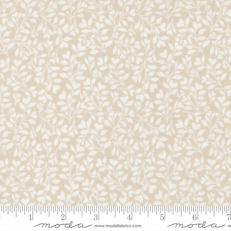 Abide Vines Stone - Quilt Fabric