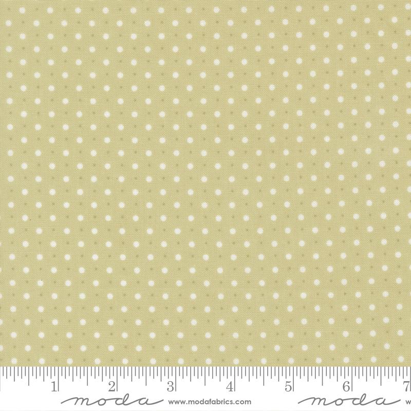 Abide Dots Light Green - Quilt Fabric