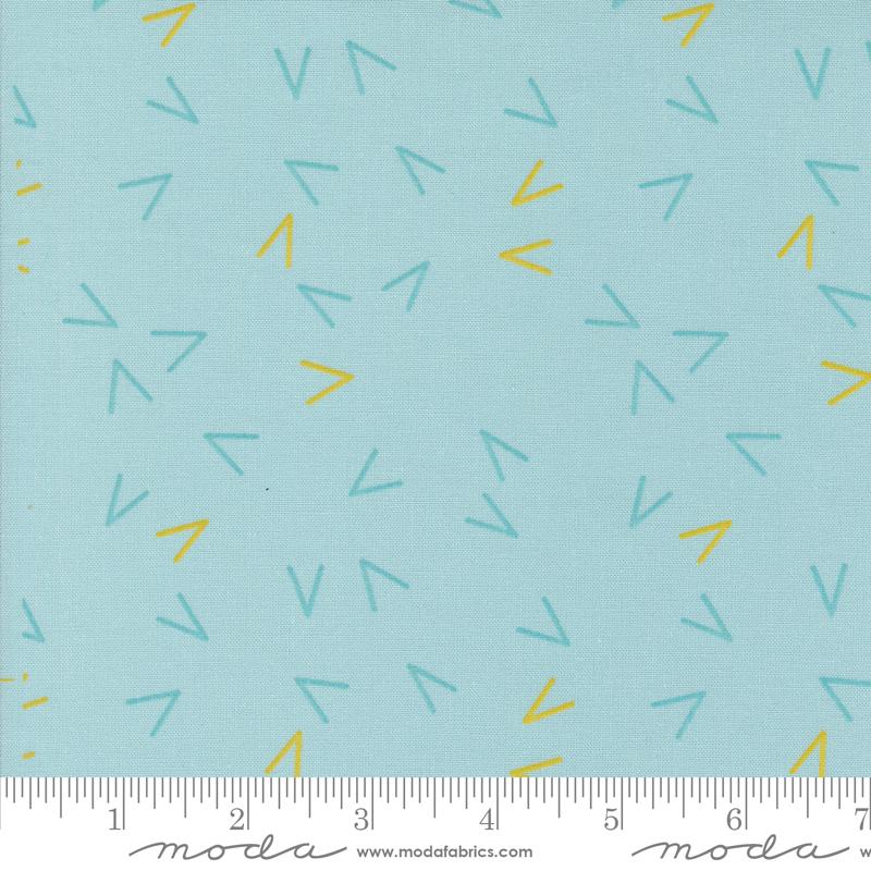 Olive You Arrows Mist - Quilt Fabric