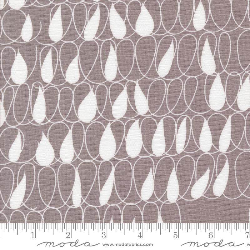 Simply Cozy Drops Nickle - Quilt Fabric
