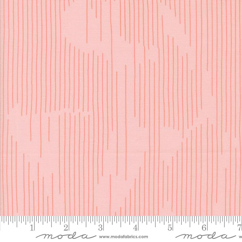 Simply Cozy Stripes Pale Pink - Quilt Fabric