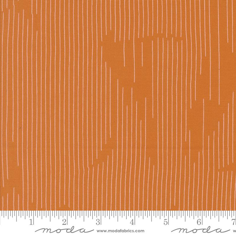 Simply Cozy Stripes Pumpkin - Quilt Fabric