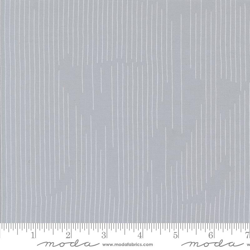 Simply Cozy Stripes Silver - Quilt Fabric