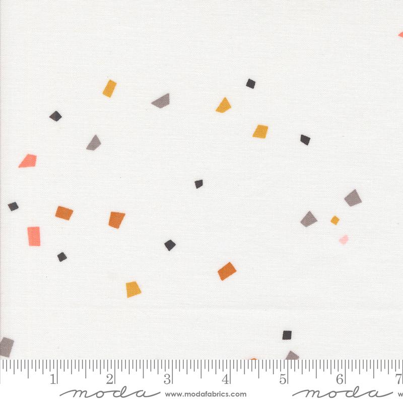 Simply Cozy Confetti White - Quilt Fabric