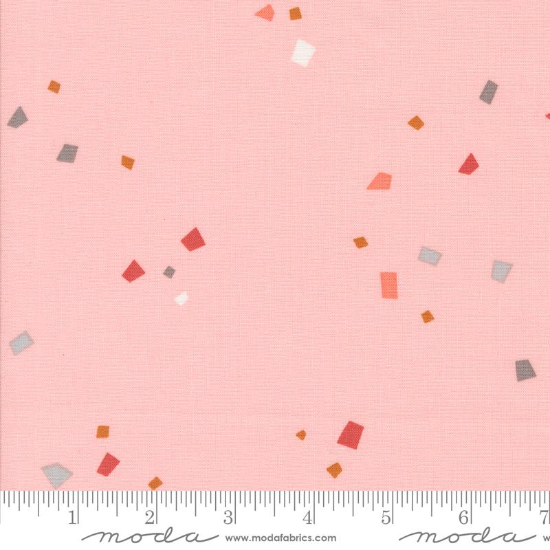 Simply Cozy Confetti Pale Pink - Quilt Fabric