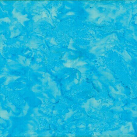 Peacock Watercolor Batik 100% Cotton - Quilt Fabric