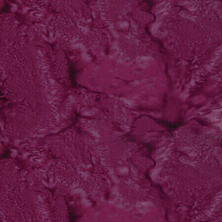 Burgundy Watercolor Batik 100% Cotton - Quilt Fabric