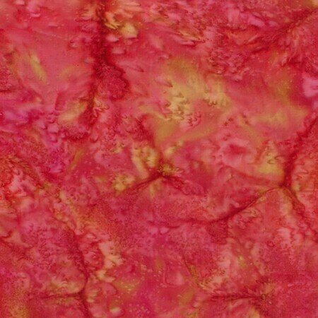 Pomegranate Watercolor Batik 100% Cotton - Quilt Fabric