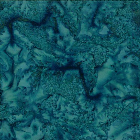 Bayou Watercolor Batik 100% Cotton - Quilt Fabric