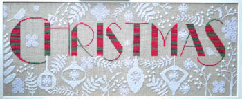Christmas Red, White and Green - Cross Stitch Pattern
