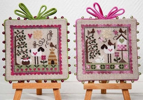Moutons de Saisons - Printemps Et Ete - Cross Stitch Pattern