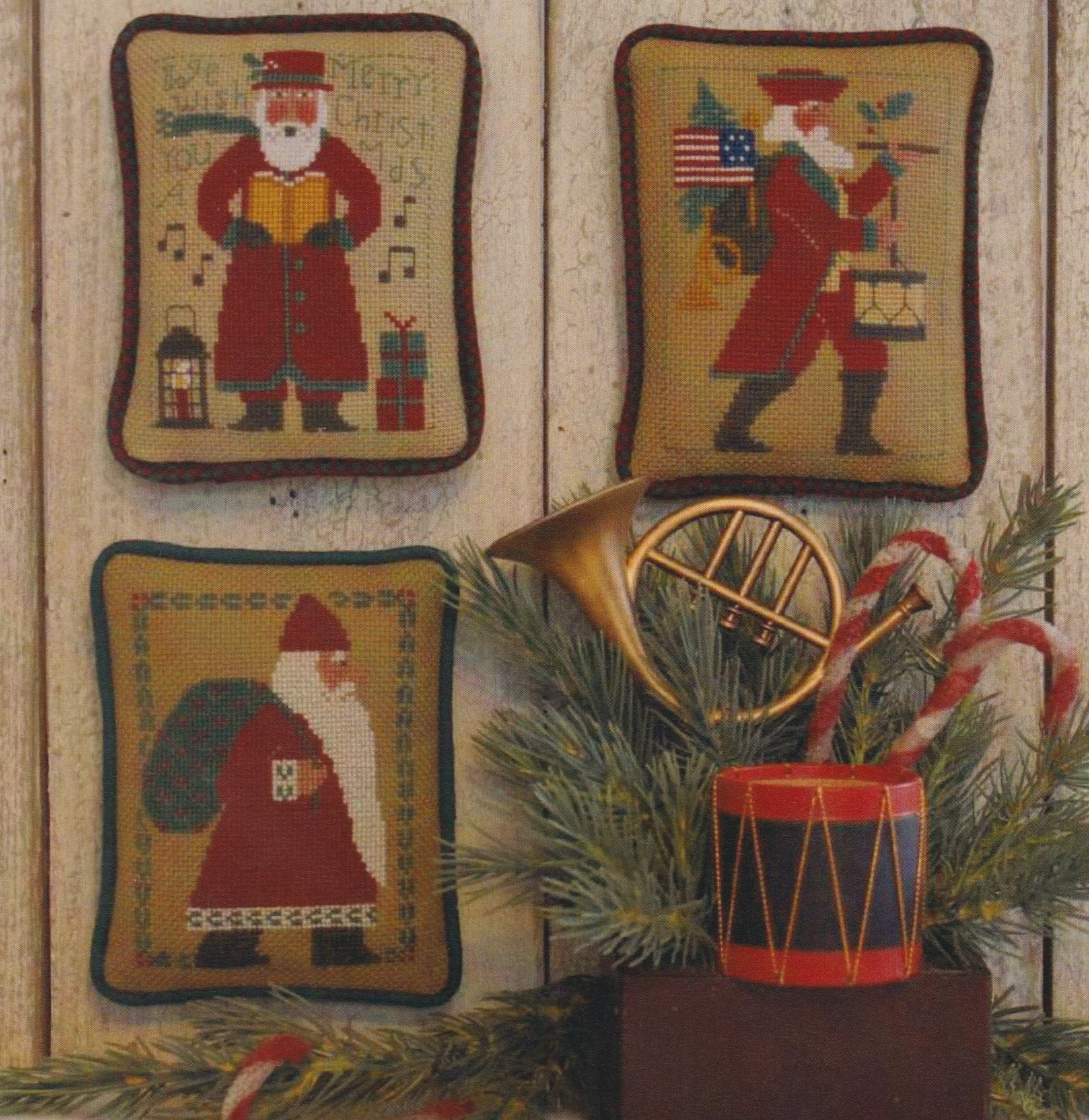 Santas Revisited VII (Book 209) - Cross Stitch Pattern