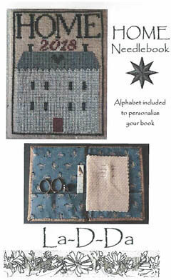 Home Needlebook - Cross Stitch Pattern