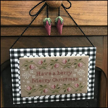 Berry Merry Christmas - Cross Stitch Pattern