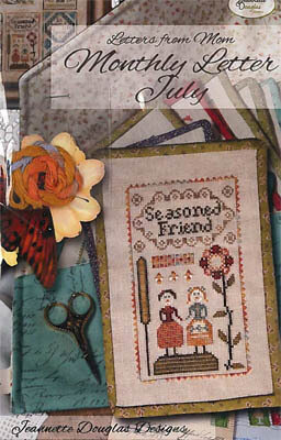 Letters From Mom 12 - July - Cross Stitch Pattern