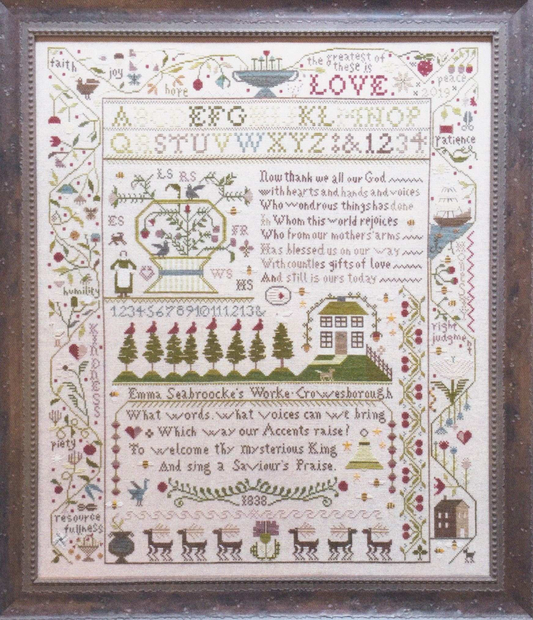 Saviour's Praise - Cross Stitch Pattern