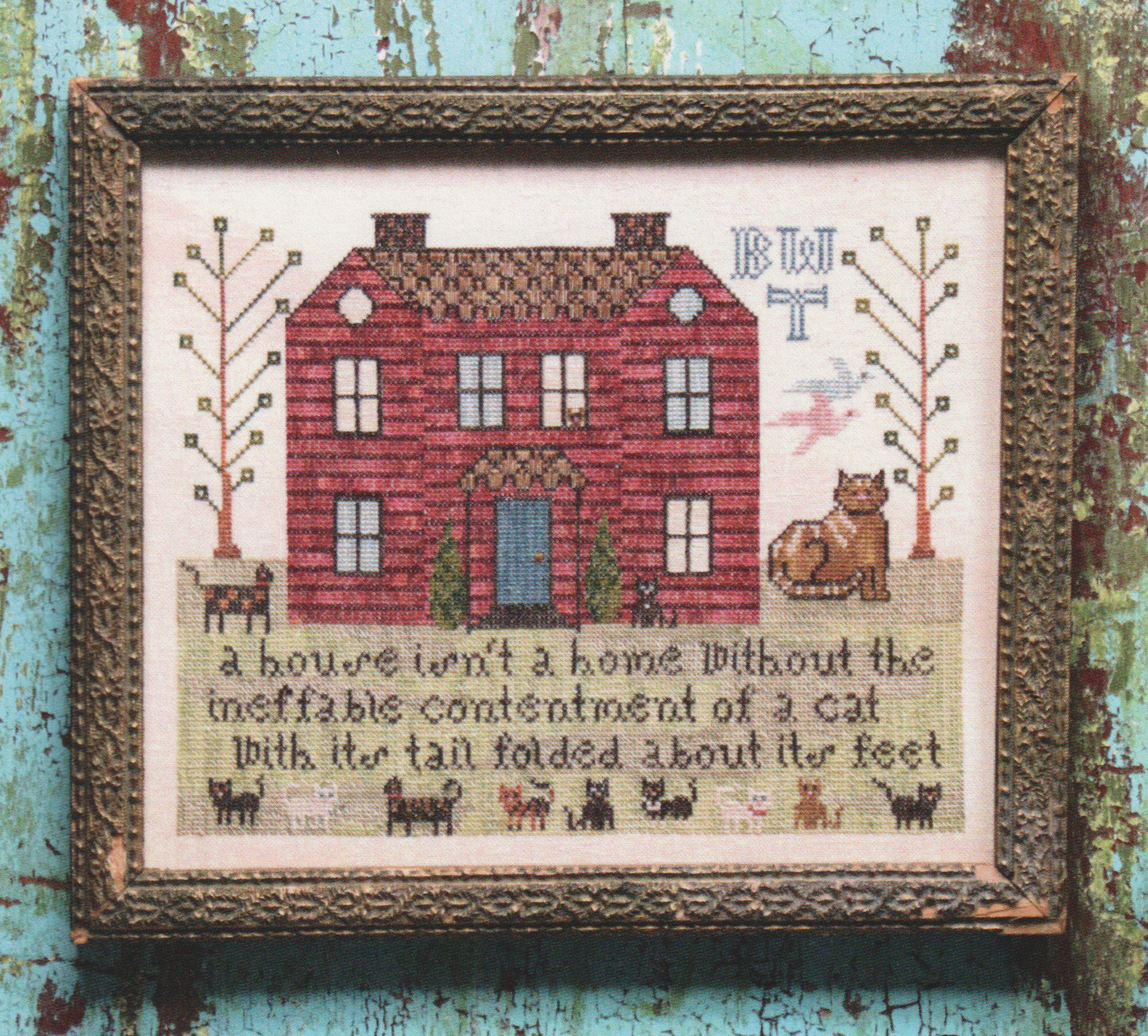 Cat Sampler, The - Cross Stitch Pattern