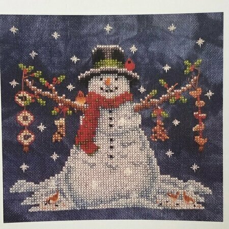 Welcome the Snow - Cross Stitch Pattern