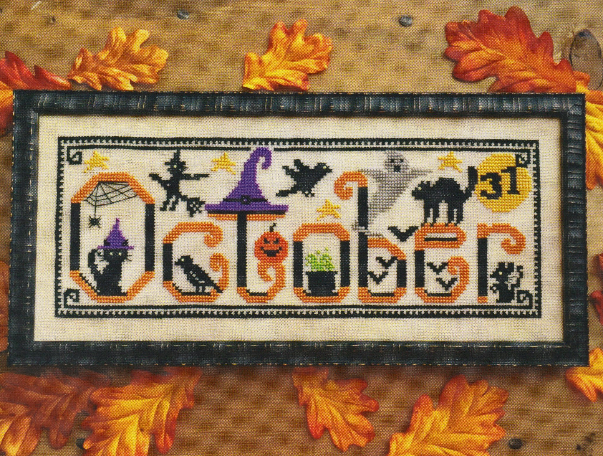 Spooky October - Cross Stitch Pattern