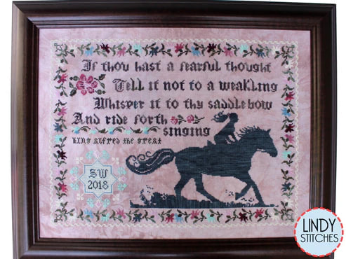 Ride Forth Singing - Cross Stitch Pattern